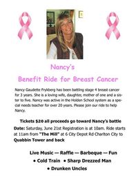 Nancy's Benefit Ride for Breast Cancer