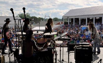 At Woodstock Fair standing ovation
