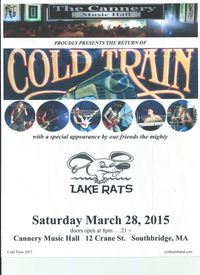 Cold Train with special guests The Lake Rats
