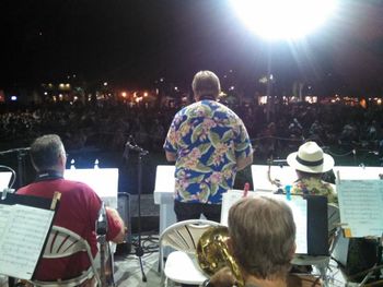 Dan delivering an amazing solo in Concord on 9/11
