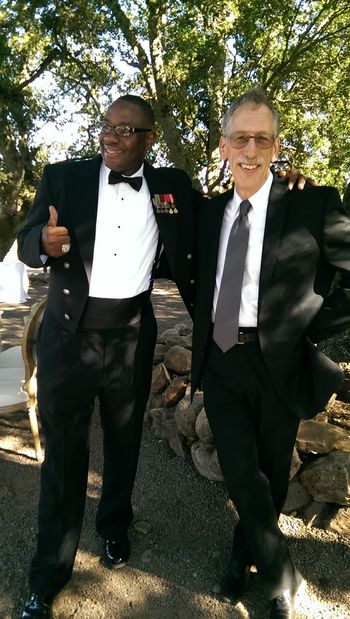 Steve and Allen at break

