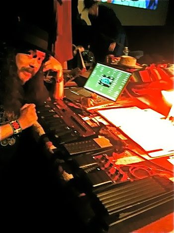 2008-2010 Martin aka COYOTEK playing indigenous instruments and electronics for actor Pepe Serna
