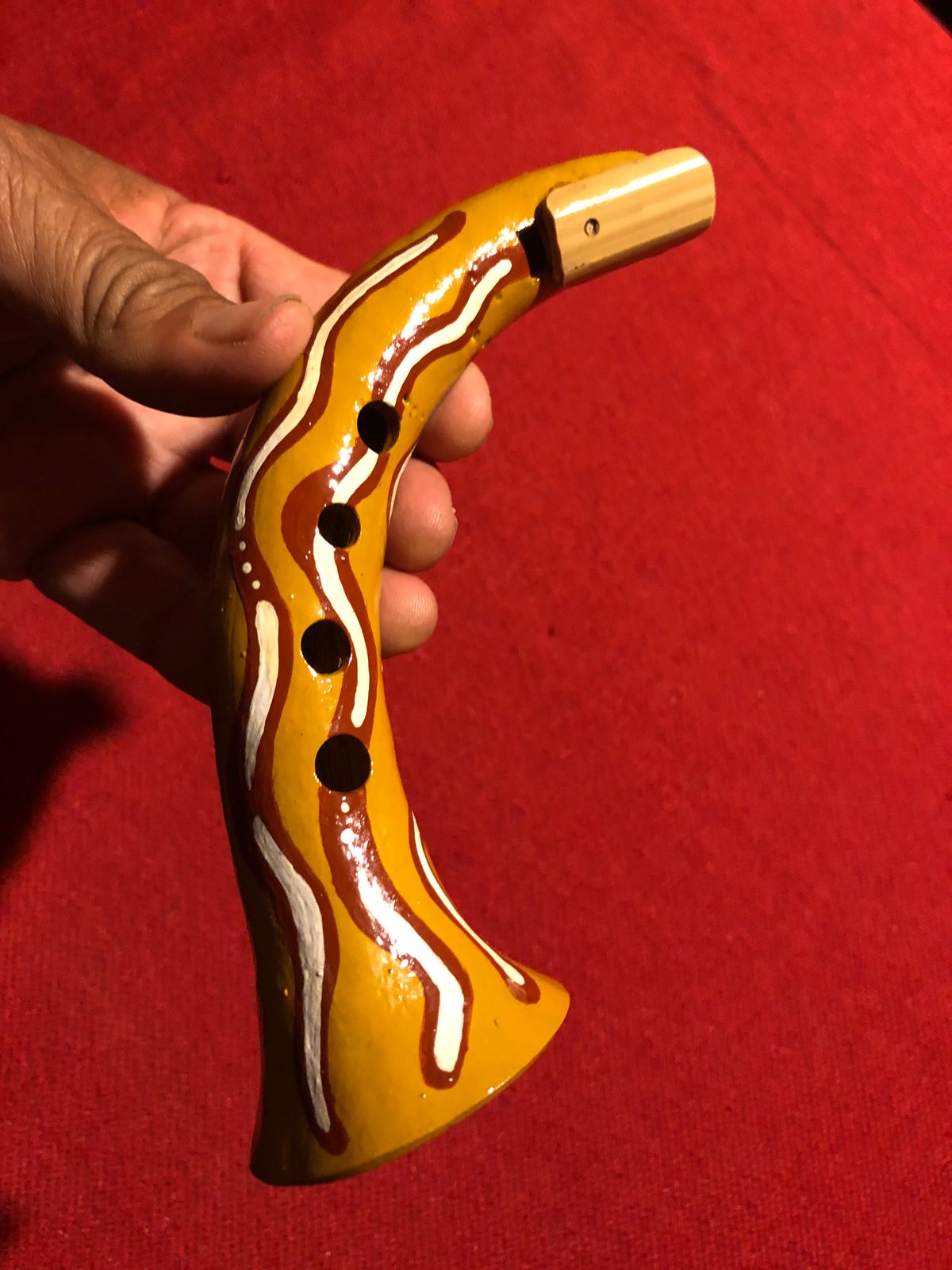 GOURD "TLAPITZALLI" FLUTES