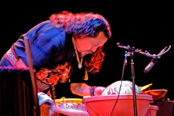 2007 Playing Yaqui Gourd Water Drums

