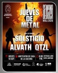 La Semana del Rock 2026 | Jueves de Metal