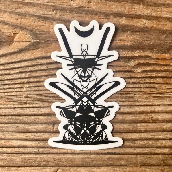 Sticker - Mačka Moon