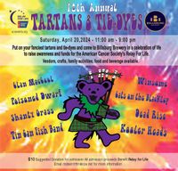 ShantyGrass at Tartans & Tie Dyes event for the American Cancer Society's Relay for Life