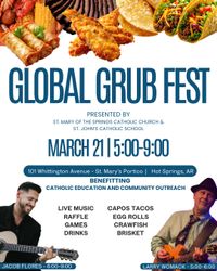 JACOB FLORES Live @ Global Grub Fest (HOT SPRINGS, AR)