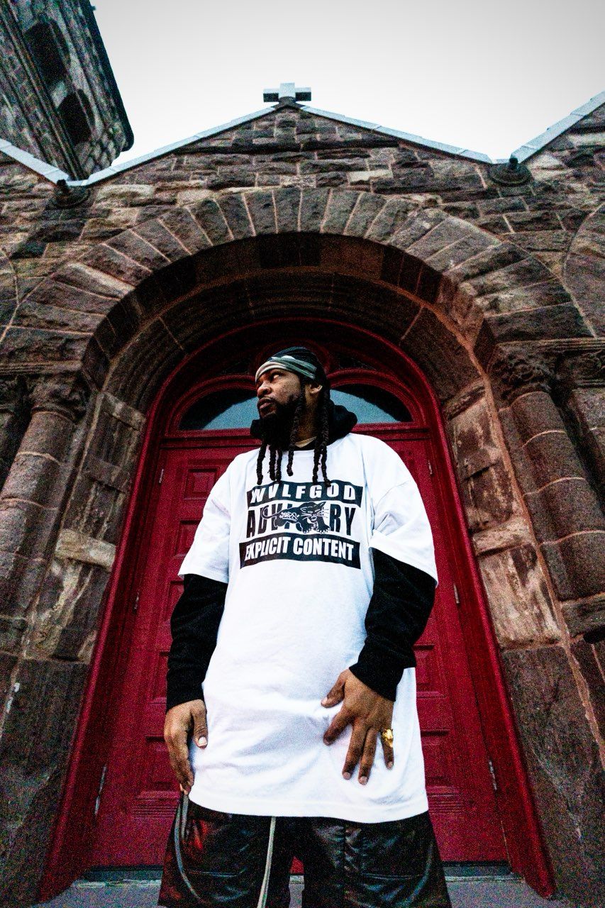 WVLFGOD IV TEE by Jiggi V