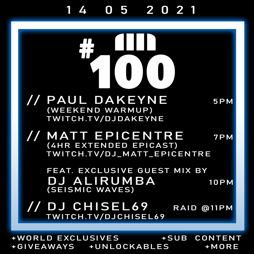 EPICAST #100 - DJ ALIRUMBA GUEST MIX episode artwork