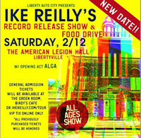 Bass For Ike Reilly - NEW DATE!