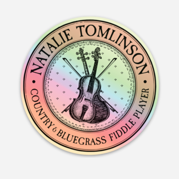 Holographic Logo Sticker - 3" x 3"
