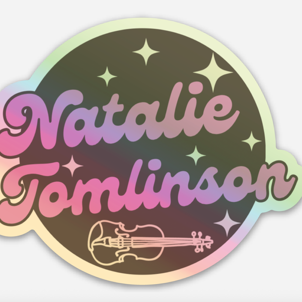 Holographic Sticker 3" x 2.47"