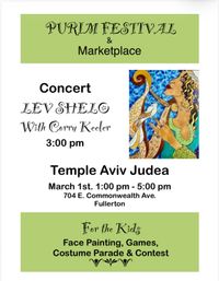 Purim Concert and Festivities