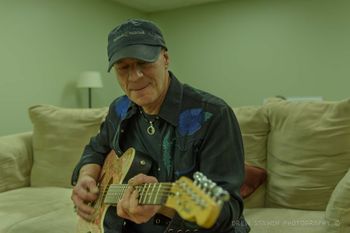 Barry Richman in the green room
