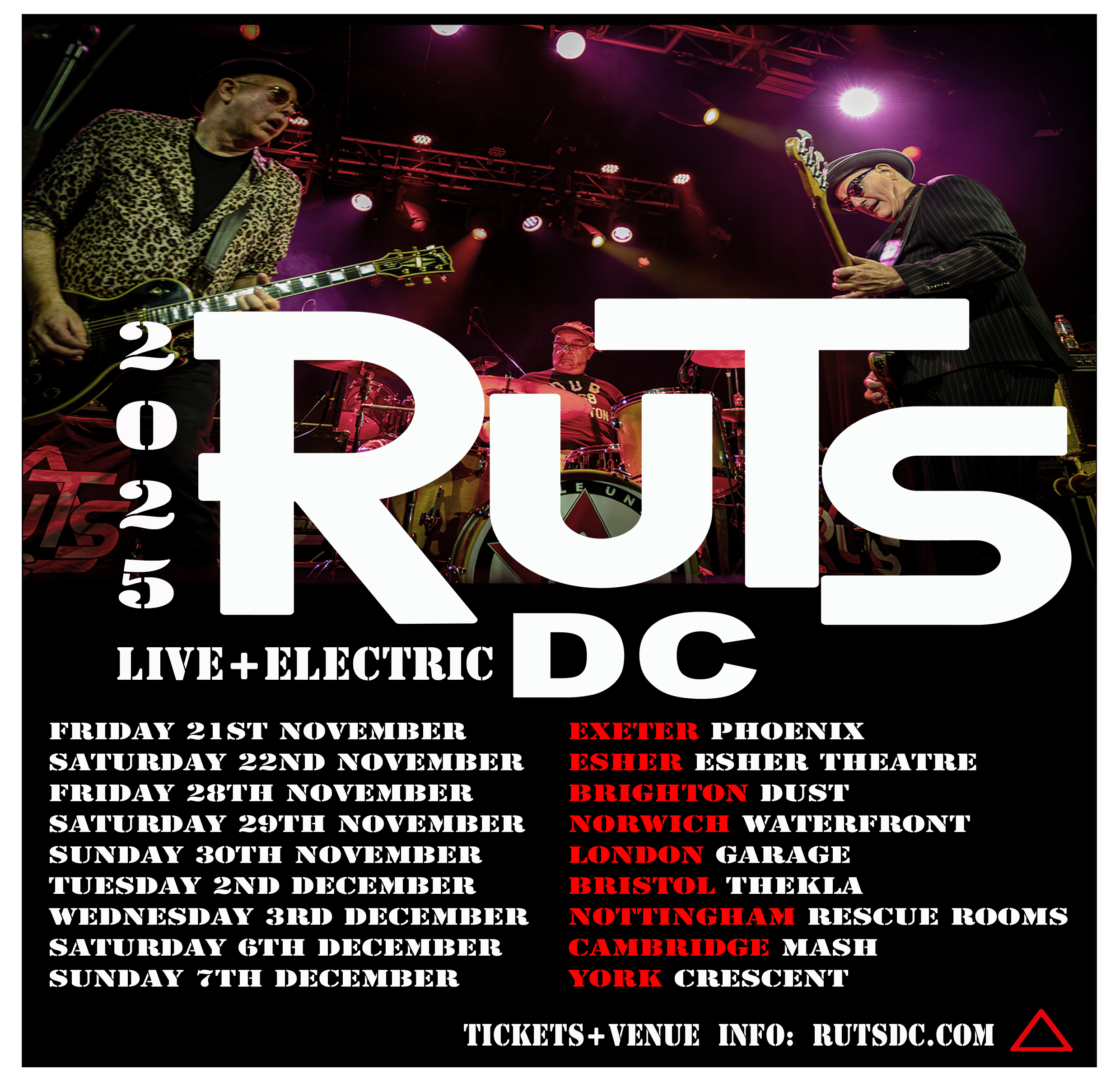 Pieter Ruts Ruts DC LIVE @ Dust - Nov 28, 2025, 7:00PM