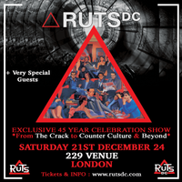 Ruts DC Live - EXCLUSIVE 45 YEAR CELEBRATION SHOW