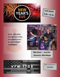 NEW YEARS EVE at the Winamac VFW