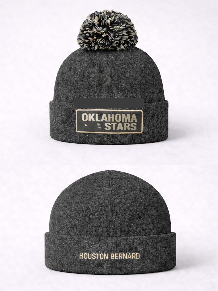 OK Stars Winter Beanie Hat