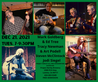 PROJECT BARLEY PRO SONGWRITER SHOWCASE w/Mark Pocket Goldberg, Ed Tree, Art Podell, Steven McClintock and Jodi Siegel
