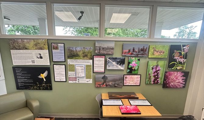 Creative Advocacy Art & Education Traveling Gallery Exhibition at The Plains Library
