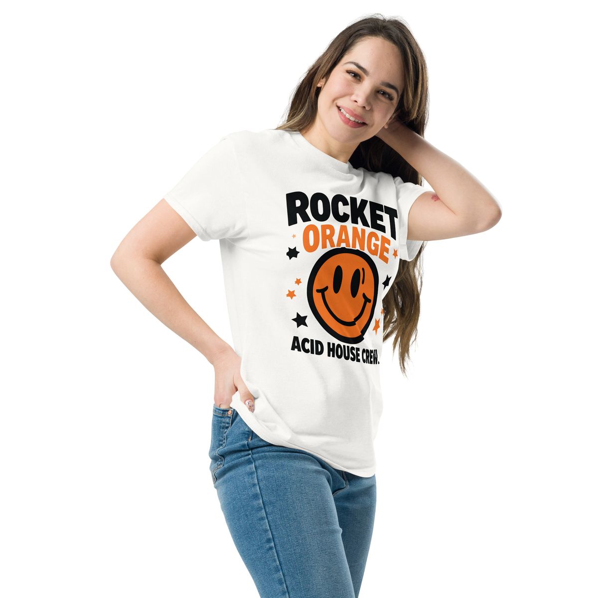 Rocket Orange - Acid House Crew T