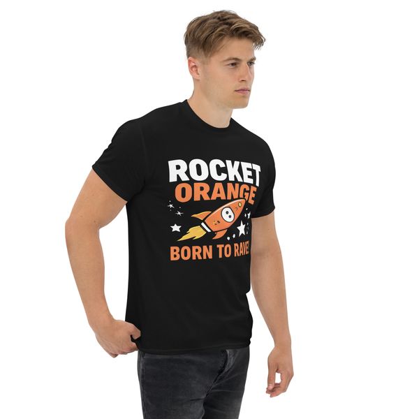 Rocket Orange - Born To Rave T