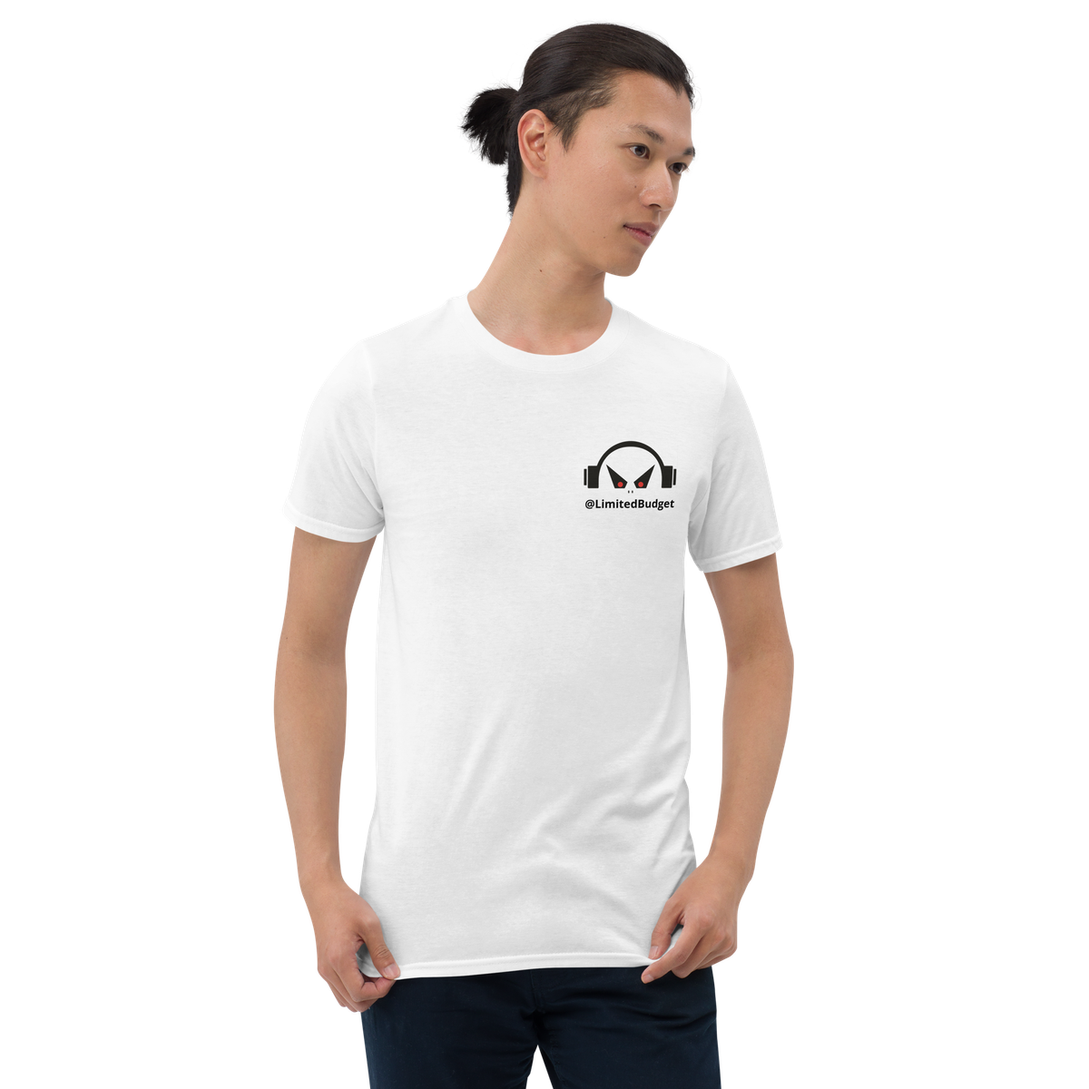 Tee Shirt - White, Small Logo