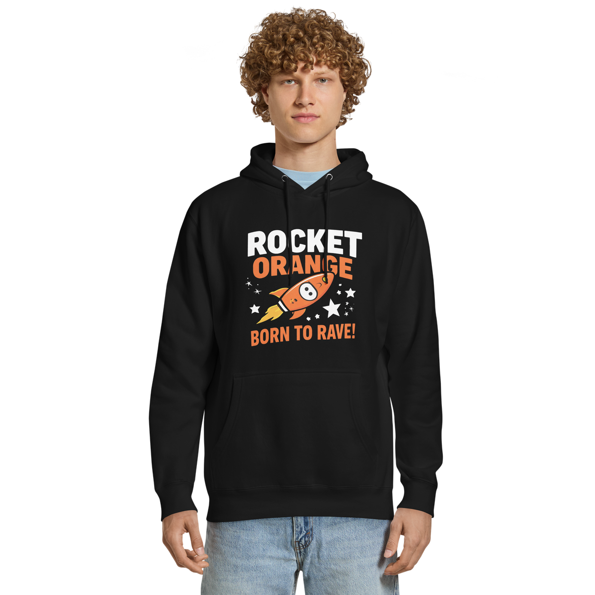 Rocket Orange - Born To Rave Hoodie