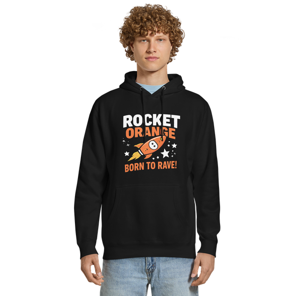 Rocket Orange - Born To Rave Hoodie