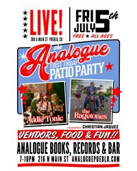 Addie Tonic / The Ragetones / Christian Jaquez