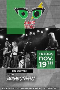 Addie Tonic with Jaguar Stevens at HQ