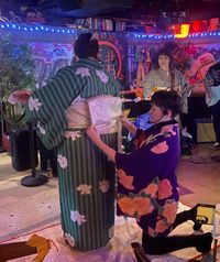 Kimono Dressing @ Concert, Kimonos & Cocktails