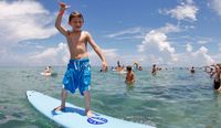 DJ Curly Q subbing for me at Surfers For Autism Jacksonville Beach