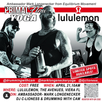 Primal Flow Yoga with Mark Longenecker & Drumming with Cam