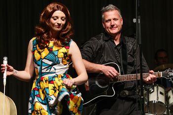 Valeska & Robert as "JUNE CARTER & JOHNNY CASH" [Photo: Jens Krauß]
