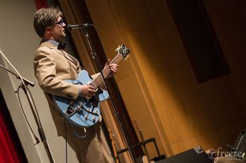 Stephan Ckoehler as "CARL PERKINS" [Photo by Novel Freeze Art]
