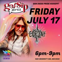GOSSIP GRILL San Diego Pride Kickoff