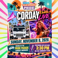 PALM SPRINGS PRIDE Community Stage at N. Palm Canyon Dr. & E. Tahquitz Canyon Way