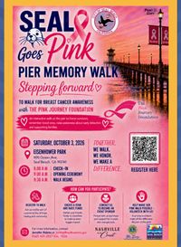 CORDAY Solo: Seal Goes Pink Pier Memory Walk for Breast Cancer