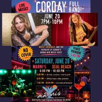 CORDAY Concert & Video Release Party at MARNI'S