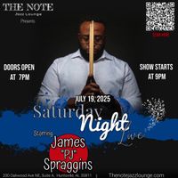 James 'PJ' Spraggins LIVE at The Note Jazz Lounge
