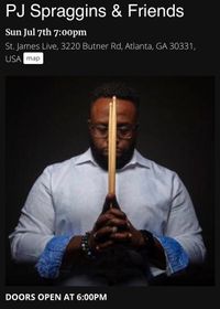 James 'PJ' Spraggins & Friends @ St James Live