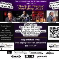 Drum Clinic & with Will Kennedy, JD Blair & Darrell Tibbs