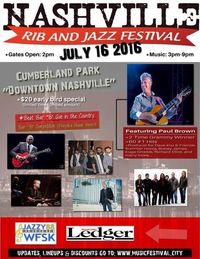 Nashville Rib & Jazz Fest w/ Eric Essix MOVE Trio