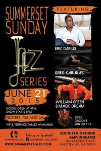 Summerset Sunday Jazz Series w/ Eric Darius & Gregg Karukus