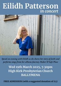 Eilidh Patterson testimony concert