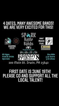 The Parishables Live at Brandy's Basement, Spark Battle of The Bands 🤘