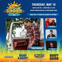 93.7 KISS Summer Concert Series with JJ Brown, Craig Morgan and Others..