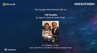 The Garage Motivational Talk on I'M Possible at Microsoft